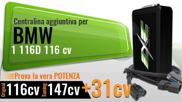 Centralina aggiuntiva Bmw 1 116D 116 cv
