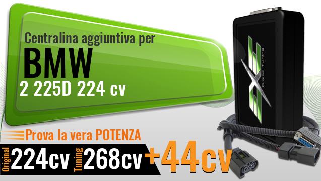 Centralina aggiuntiva Bmw 2 225D 224 cv Centralina aggiuntiva Bmw 2 225D 224 cv