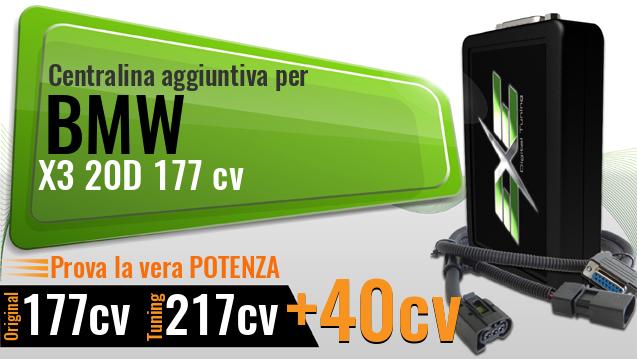 Centralina aggiuntiva Bmw X3 20D 177 cv