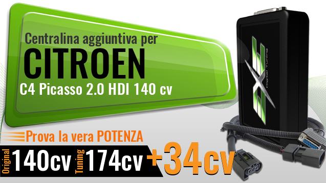 Centralina aggiuntiva Citroen C4 Picasso 2.0 HDI 140 cv