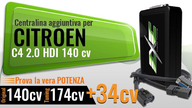 Centralina aggiuntiva Citroen C4 2.0 HDI 140 cv