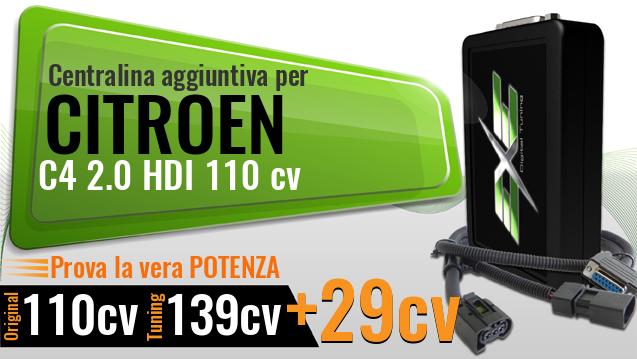 Centralina aggiuntiva Citroen C4 2.0 HDI 110 cv