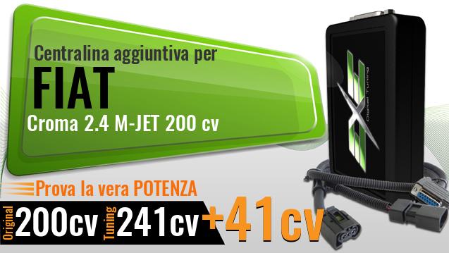 Centralina aggiuntiva Fiat Croma 2.4 M-JET 200 cv