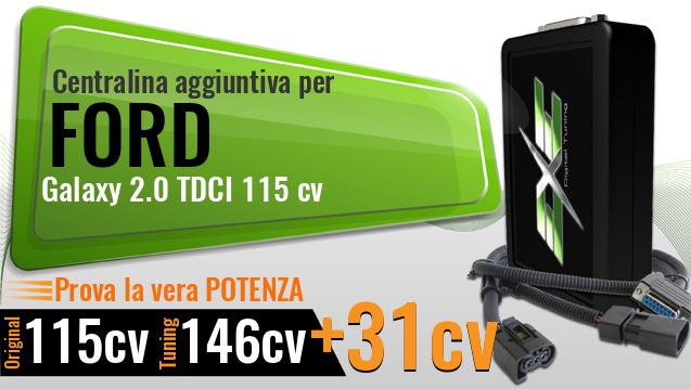 Centralina aggiuntiva Ford Galaxy 2.0 TDCI 115 cv