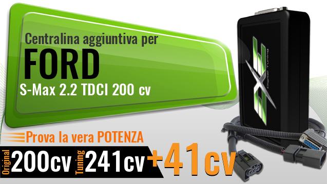 Centralina aggiuntiva Ford S-Max 2.2 TDCI 200 cv Centralina aggiuntiva Ford S-Max 2.2 TDCI 200 cv