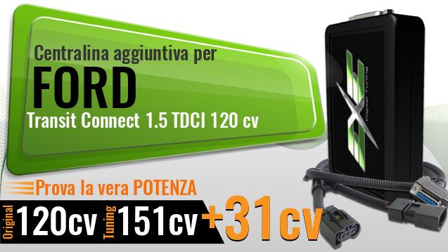 Centralina aggiuntiva Ford Transit Connect 1.5 TDCI 120 cv