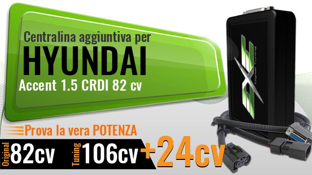 Centralina aggiuntiva Hyundai Accent 1.5 CRDI 82 cv