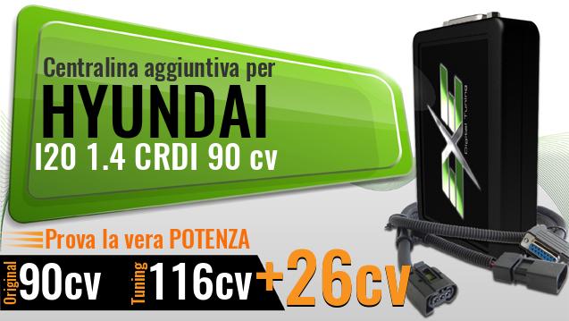 Centralina aggiuntiva Hyundai I20 1.4 CRDI 90 cv