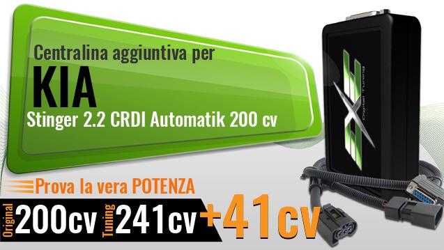 Centralina aggiuntiva Kia Stinger 2.2 CRDI Automatik 200 cv