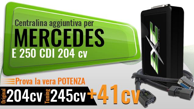 Centralina aggiuntiva Mercedes E 250 CDI 204 cv