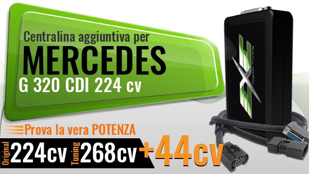 Centralina aggiuntiva Mercedes G 320 CDI 224 cv