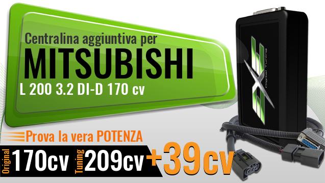 Centralina aggiuntiva Mitsubishi L 200 3.2 DI-D 170 cv