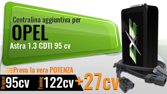 Centralina aggiuntiva Opel Astra 1.3 CDTI 95 cv
