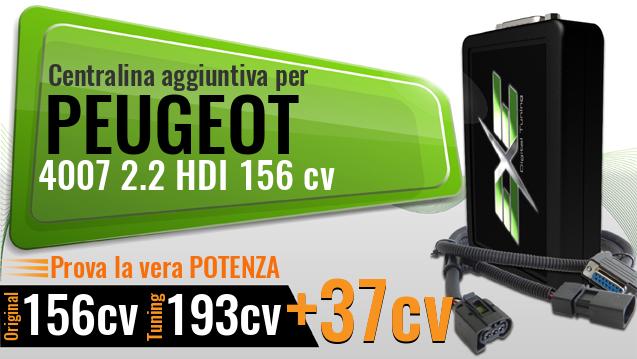 Centralina aggiuntiva Peugeot 4007 2.2 HDI 156 cv