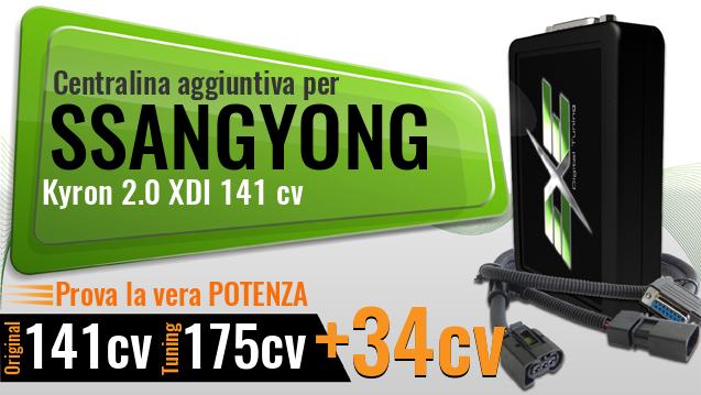 Centralina aggiuntiva Ssangyong Kyron 2.0 XDI 141 cv