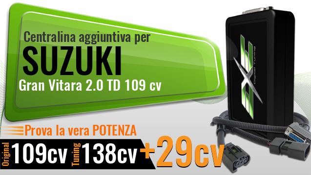 Centralina aggiuntiva Suzuki Gran Vitara 2.0 TD 109 cv