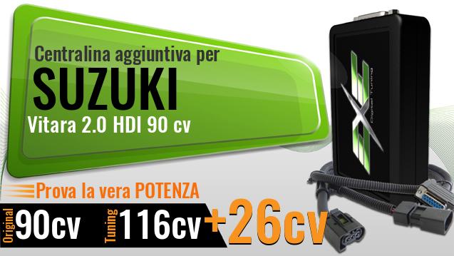 Centralina aggiuntiva Suzuki Vitara 2.0 HDI 90 cv