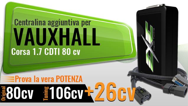 Centralina aggiuntiva Vauxhall Corsa 1.7 CDTI 80 cv