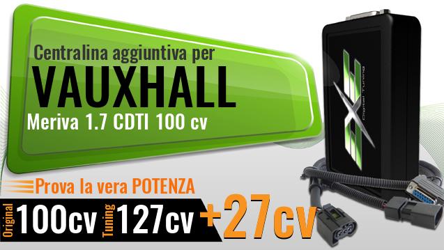 Centralina aggiuntiva Vauxhall Meriva 1.7 CDTI 100 cv