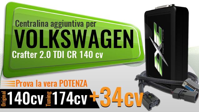 Centralina aggiuntiva Volkswagen Crafter 2.0 TDI CR 140 cv Centralina aggiuntiva Volkswagen Crafter 2.0 TDI CR 140 cv