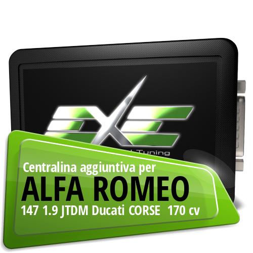 Centralina aggiuntiva Alfa Romeo 147 1.9 JTDM Ducati CORSE 170 cv