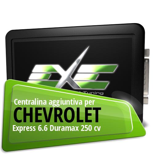 Centralina aggiuntiva Chevrolet Express 6.6 Duramax 250 cv