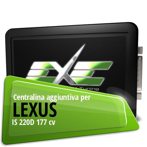 Centralina aggiuntiva Lexus IS 220D 177 cv