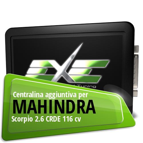 Centralina aggiuntiva Mahindra Scorpio 2.6 CRDE 116 cv