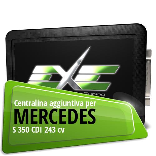 Centralina aggiuntiva Mercedes S 350 CDI 243 cv