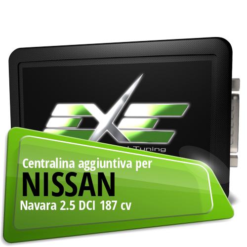 Centralina aggiuntiva Nissan Navara 2.5 DCI 187 cv