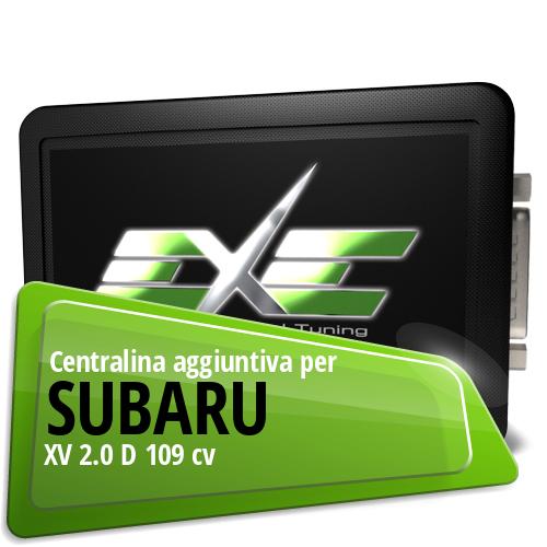 Centralina aggiuntiva Subaru XV 2.0 D 109 cv